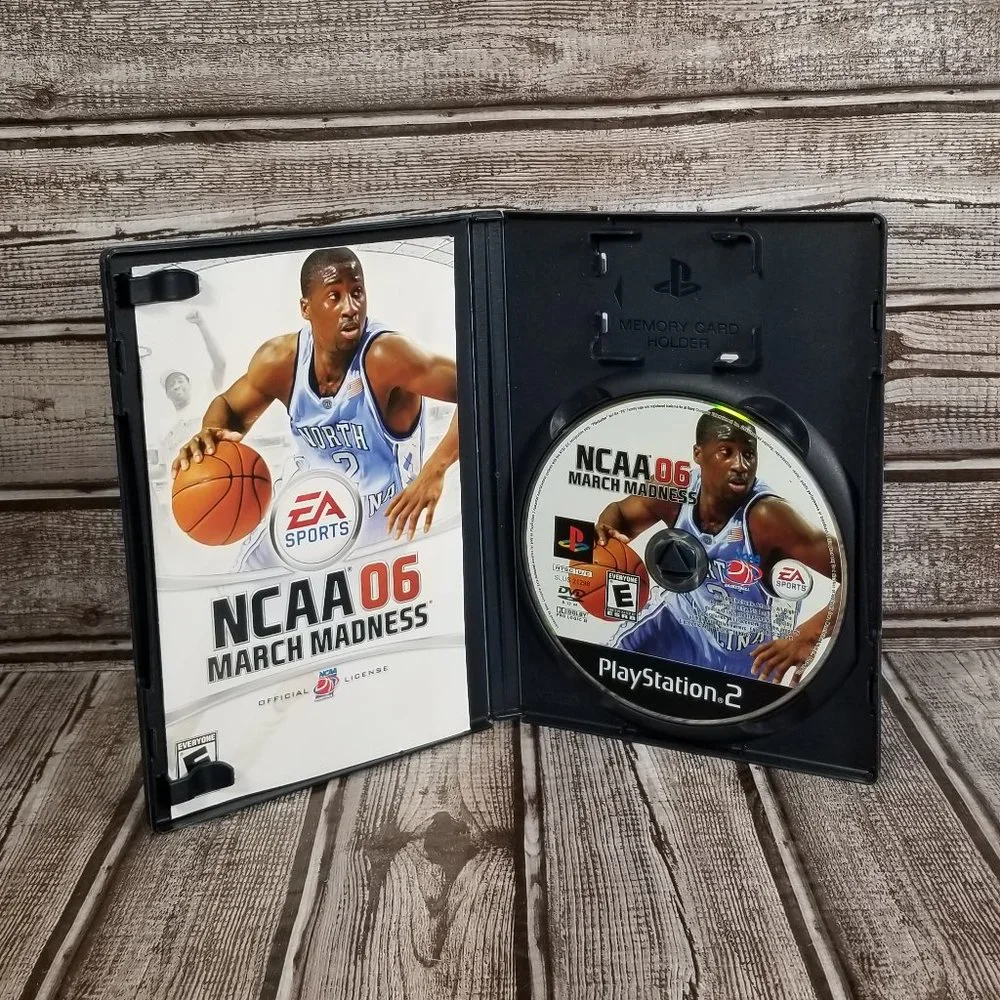 Lot of 5 PLAYSTATION Games NBA Live NCAA March Madness NCAA Final Four TESTED